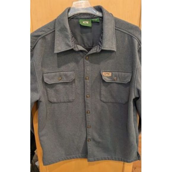 Stillwater Supply Co Men's Size‎ large Gray Shacket Button Up Shirt - Picture 1 of 4